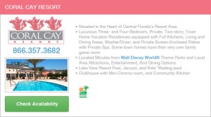 Coral Cay Resort - Kissimmee Resort