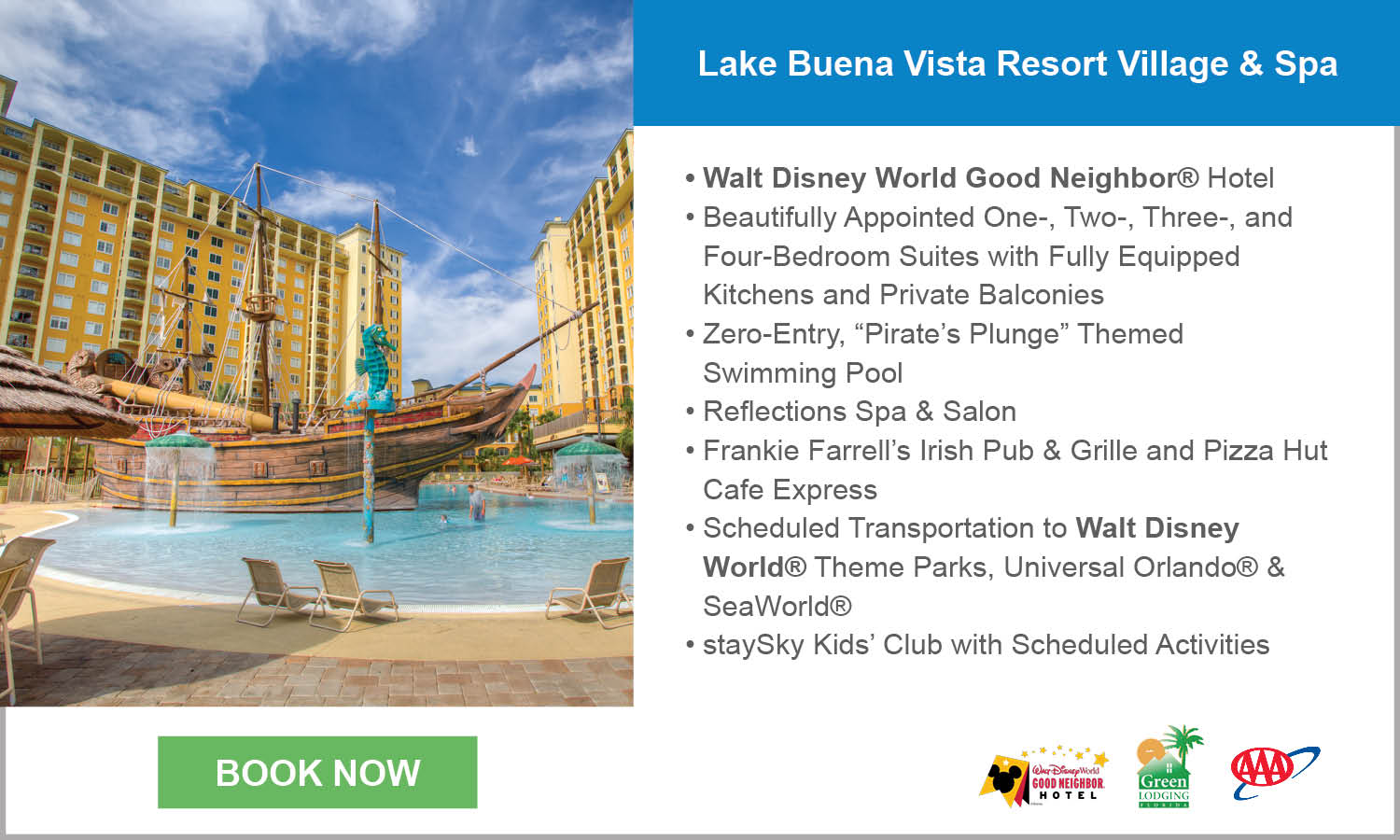 Lake Buena Vista Resort Village & Spa- Lake buena Vista Hotels