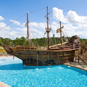Lake Buena Vista Resort - Pirate Ship Pool