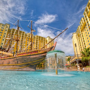 Lake Buena Vista Resort - Pirate Ship Pool