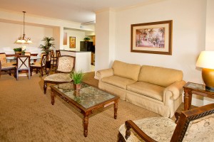 Lake Buena Vista Resort - Bahama Living Area